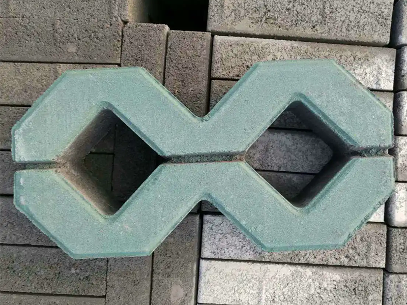 八字植草磚